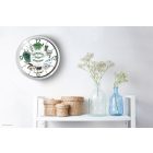 Horgász falióra – színes