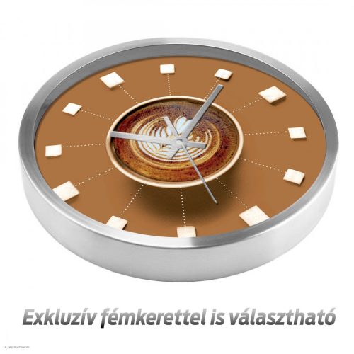 Kávés barna falióra