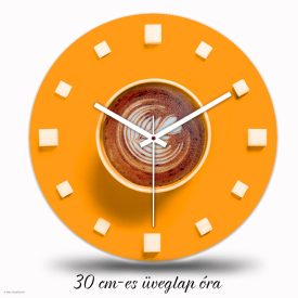 Falióra kávés - narancs