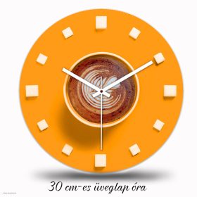 Falióra kávés - narancs