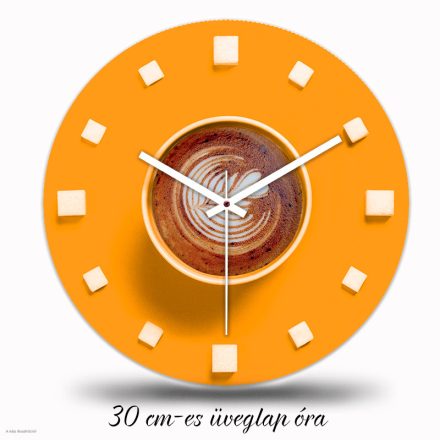 Falióra kávés - narancs