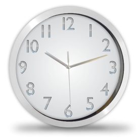 Fém hatású számok falióra