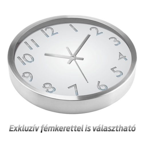 Fém hatású számok falióra