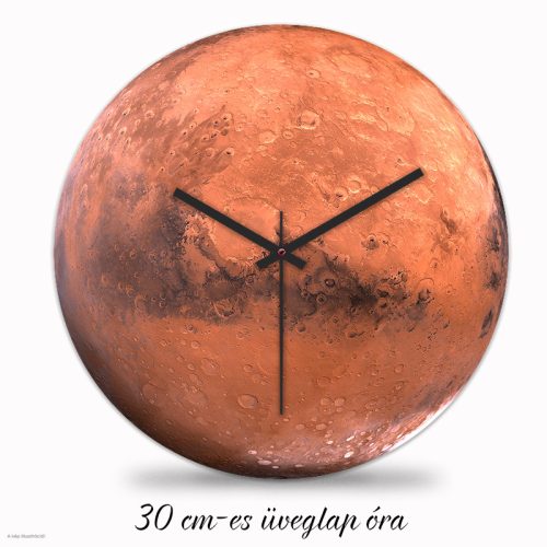 MARS falióra - 30 cm üvegóra