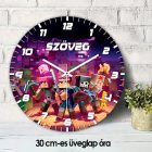 Minecraft falióra – szines