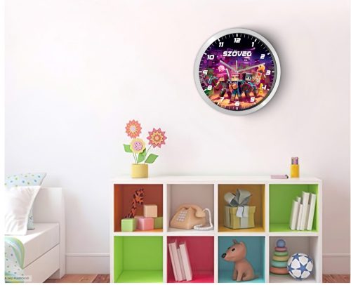 Minecraft falióra – szines