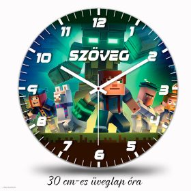 Minecraft falióra – illusztrált 
