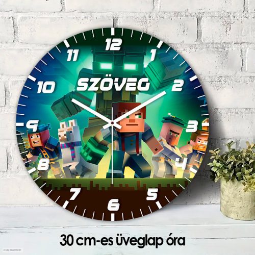 Minecraft falióra – illusztrált 