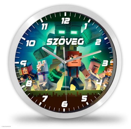 Minecraft falióra – illusztrált 
