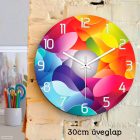 Színáramlás – Modern absztrakt falióra