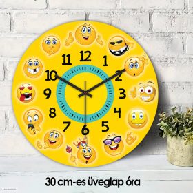 Smiley fejek falióra