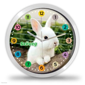 Nyuszis falióra – vintage