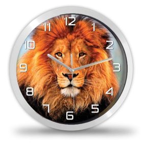Oroszlános falióra – minimal