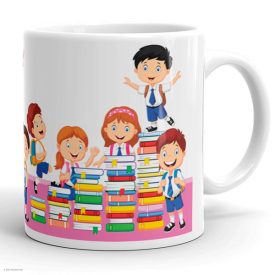   Óvó néninek, tanító néninek idézettel ballagási bögre