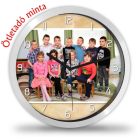 Csoportképes ballagási falióra