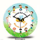 Egyedi ballagási falióra óvónéninek – névreszóló búcsúajándék