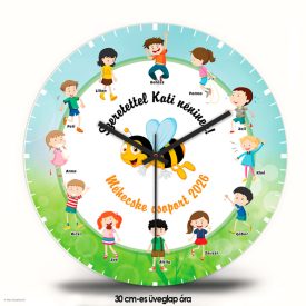   Egyedi ballagási falióra óvónéninek – névreszóló búcsúajándék