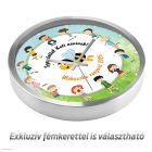 Egyedi ballagási falióra óvónéninek – névreszóló búcsúajándék