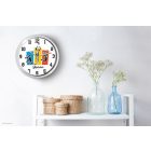 Röplabdás falióra