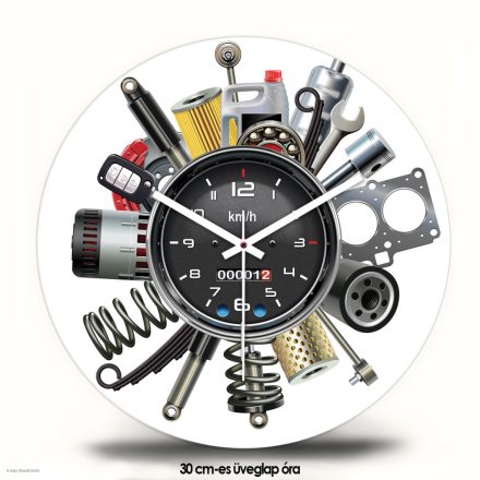 Autószerelő falióra