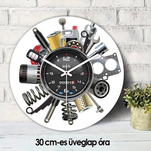 Autószerelő falióra