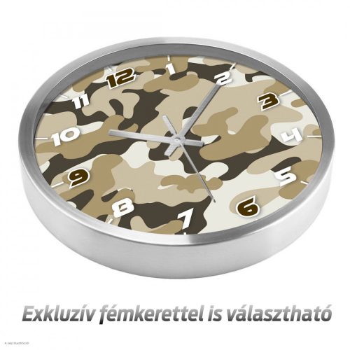 Tanuló óra teknősös falióra