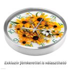 Sárga virágos falióra