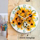 Sárga virágos falióra